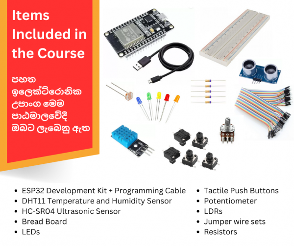 Electronics, Arduino and Microcontroller Programming Course